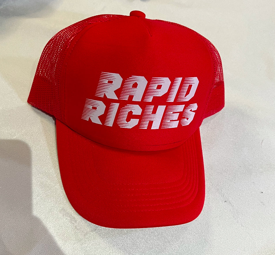 Rapid Riches Hat (red | white)